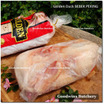 Bebek GOLDEN PEKING DUCK frozen HALAL whole cut SIZE G (price/pc +/- 2.5kg)